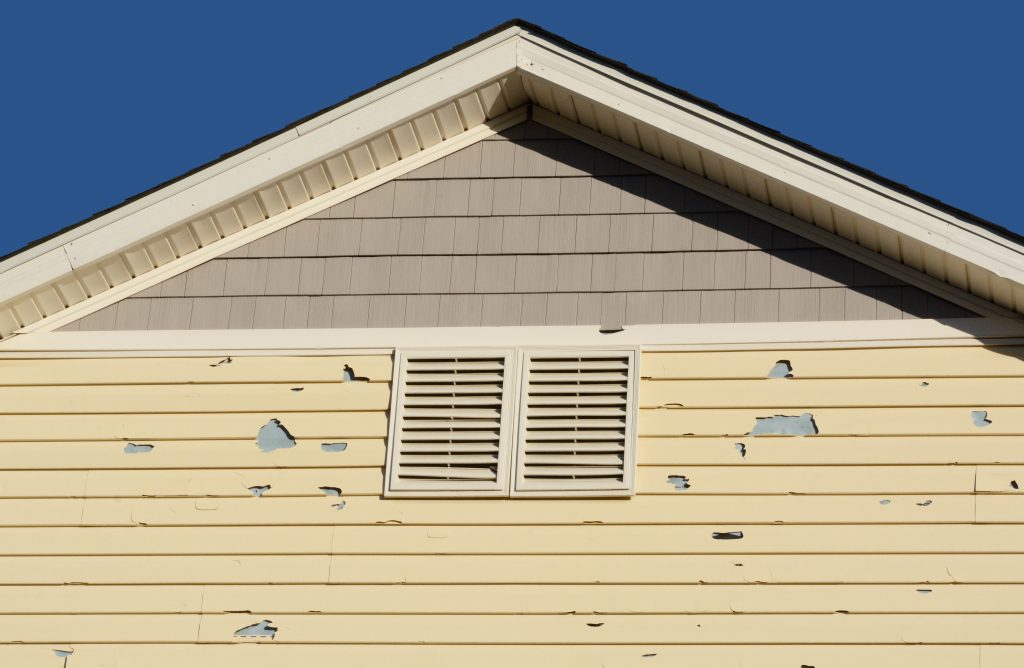 wind damage to siding insurance claim in Chalfont