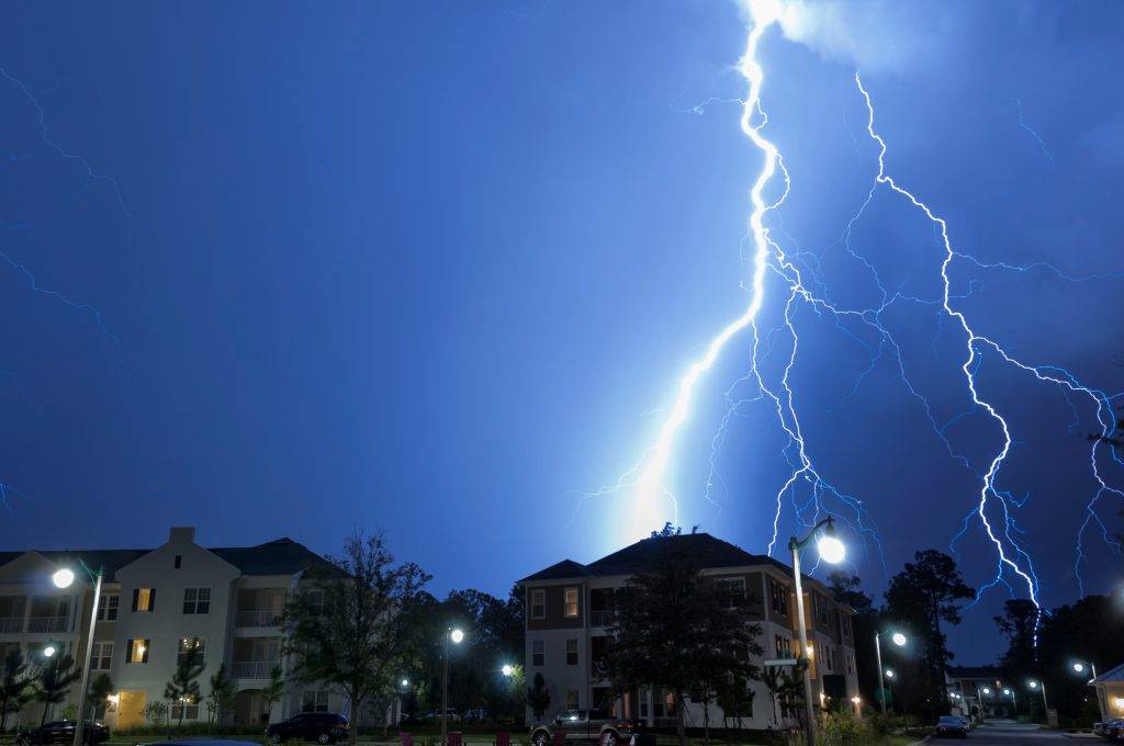 does home insurance cover lightning strikes