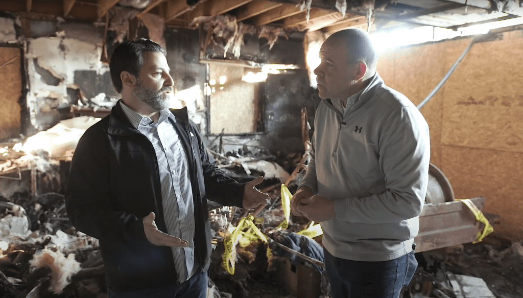 fire damage insurance claim